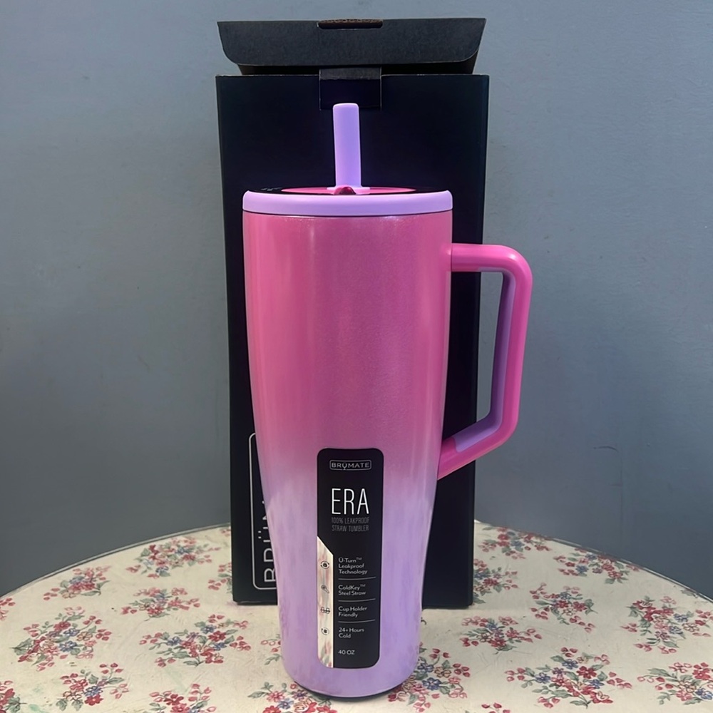 NEW! BruMate 40oz Era in the Limited Edition Cotton Candy